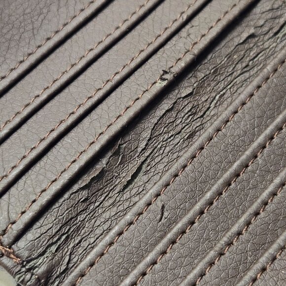 Pre-loved Small Harris Tweed Wallet - Picture 12 of 15